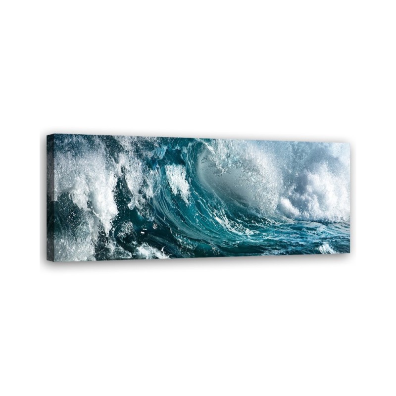 Bild auf Leinwand - Welle Ozean | Feeby