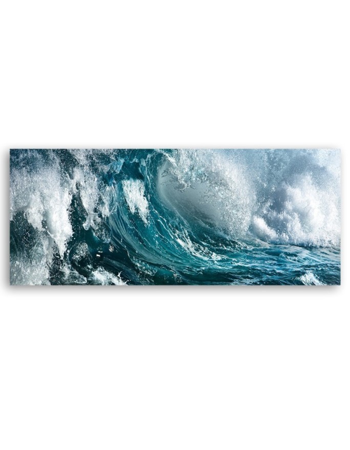 Obraz na ścianę do salonu - Fala Morze Ocean | Feeby.pl