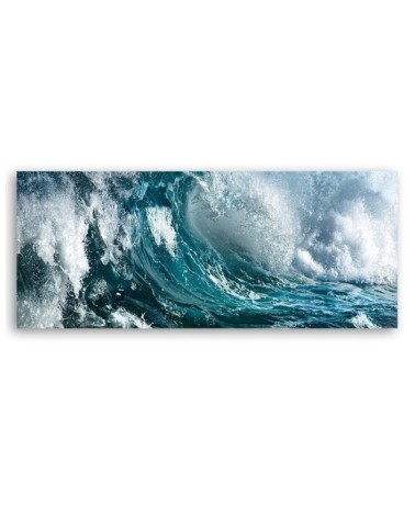 Bild auf Leinwand - Welle Ozean | Feeby