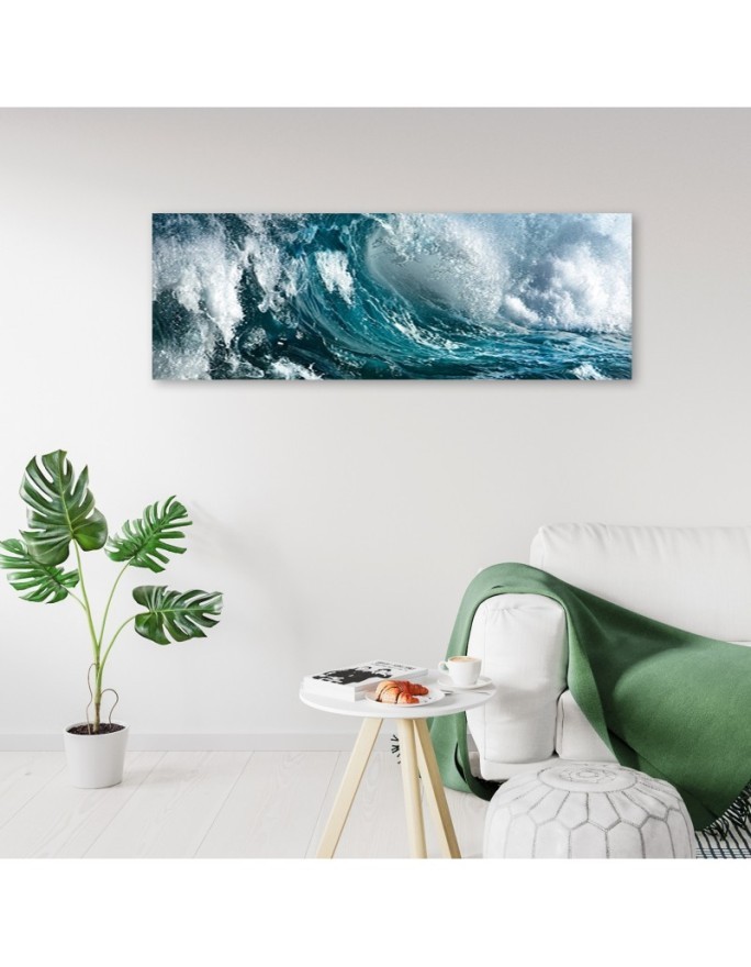 Obraz na ścianę do salonu - Fala Morze Ocean | Feeby.pl