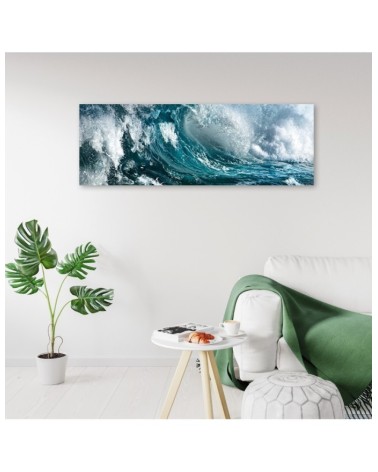 Bild auf Leinwand - Welle Ozean | Feeby