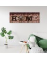 Obraz na płótnie canvas - Napis Home retro | Feeby.pl
