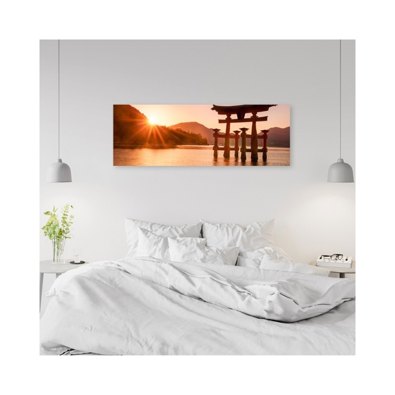 Leinwandbild - Japanische Landschaft | Feeby