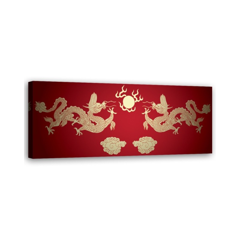 Leinwandbild - Orientalischer Drache | Feeby