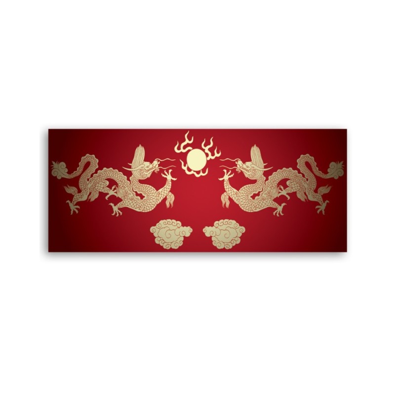 Leinwandbild - Orientalischer Drache | Feeby