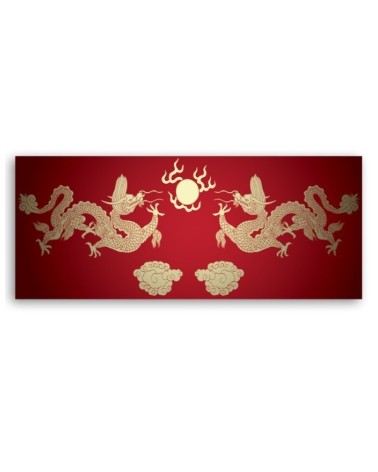 Leinwandbild - Orientalischer Drache | Feeby