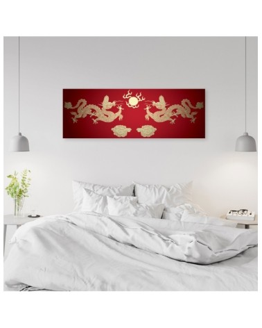 Leinwandbild - Orientalischer Drache | Feeby