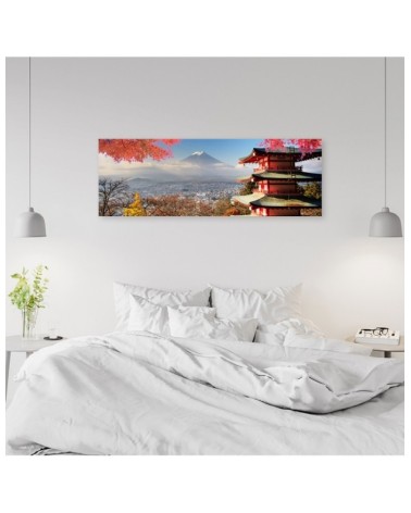 Leinwandbild - Berg Fuji Landschaft | Feeby