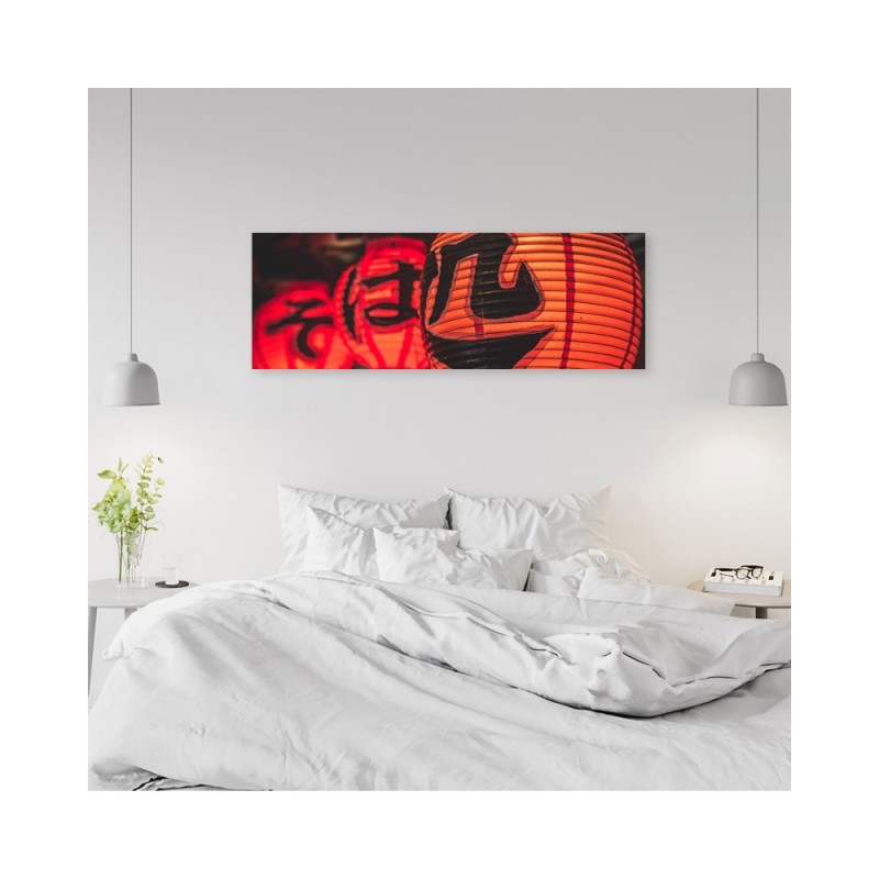 Modernes Wandbild - Asiatische Laternen | Feeby