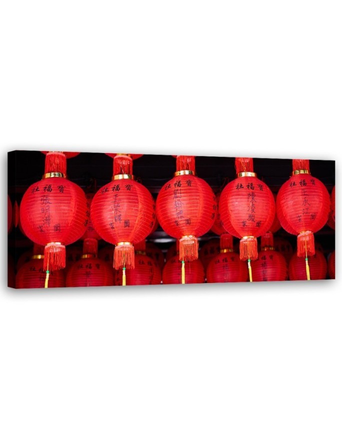 Leinwandbild - Japanische Laternen | Feeby