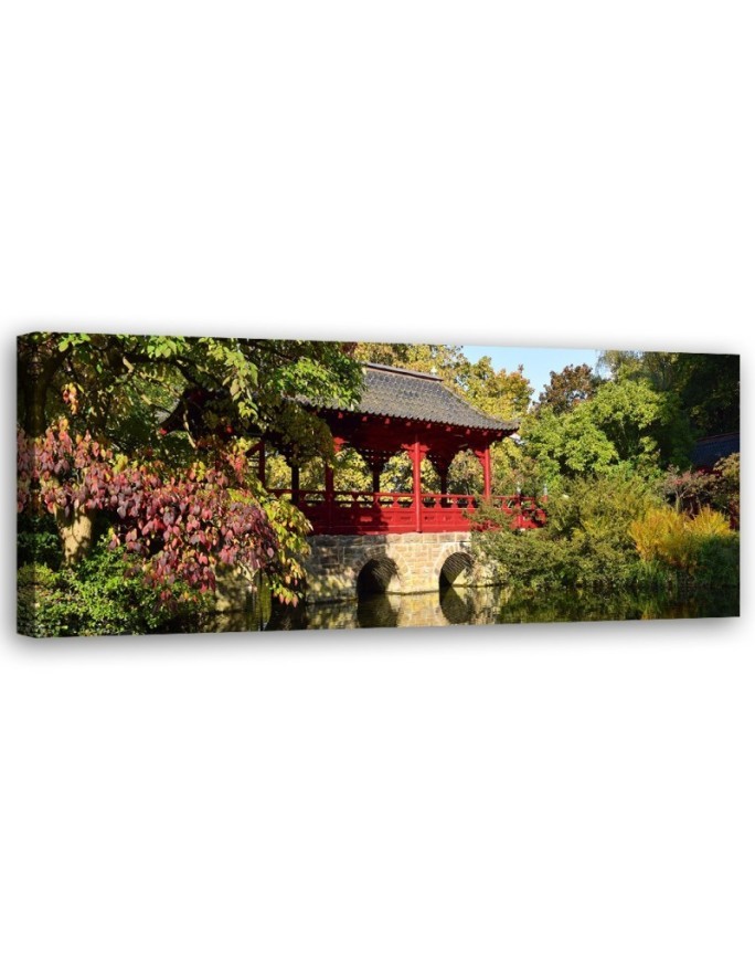 Bild auf Leinwand - Garten Japan Natur | Feeby