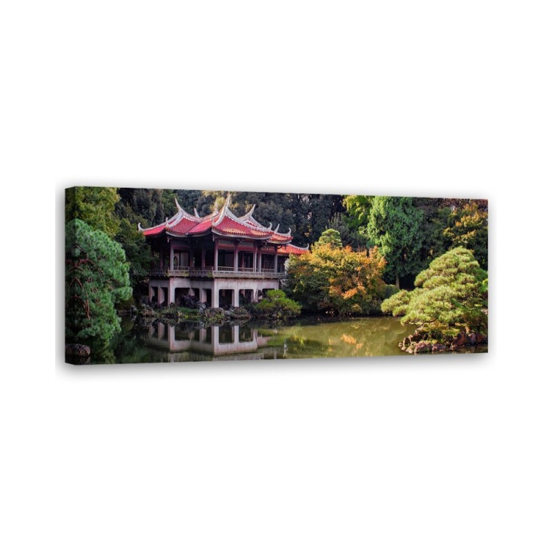 Leinwanddruck - Garten Tokio Natur | Feeby