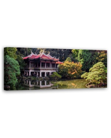 Leinwanddruck - Garten Tokio Natur | Feeby