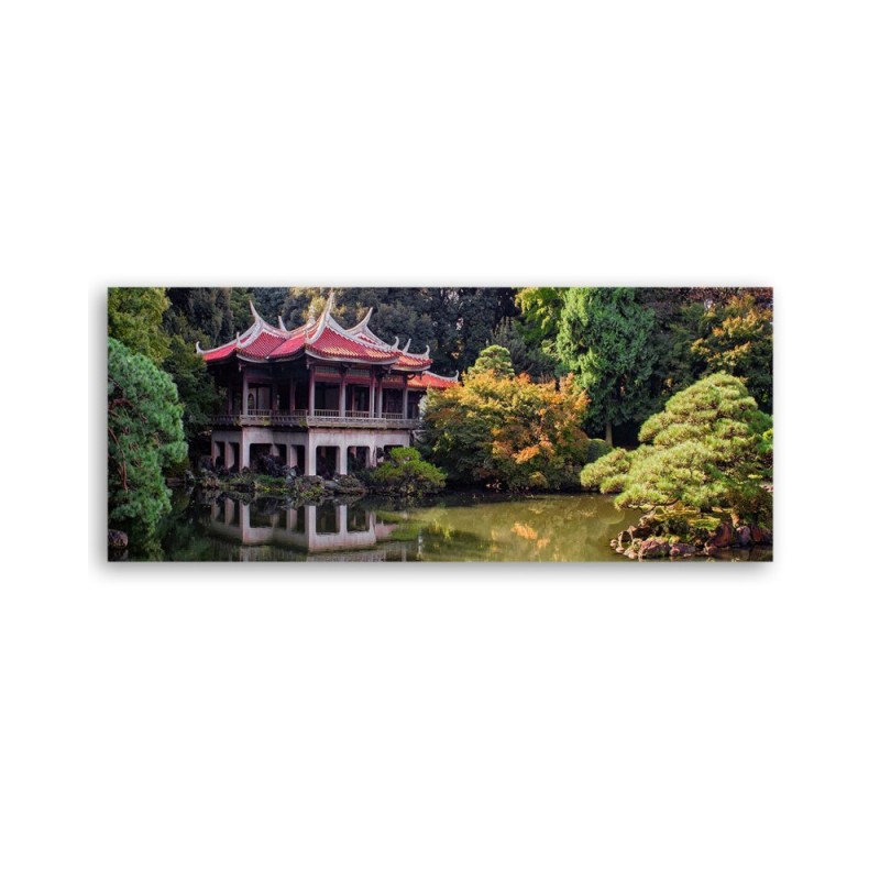 Leinwanddruck - Garten Tokio Natur | Feeby