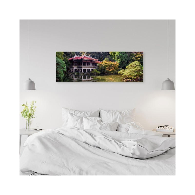 Leinwanddruck - Garten Tokio Natur | Feeby