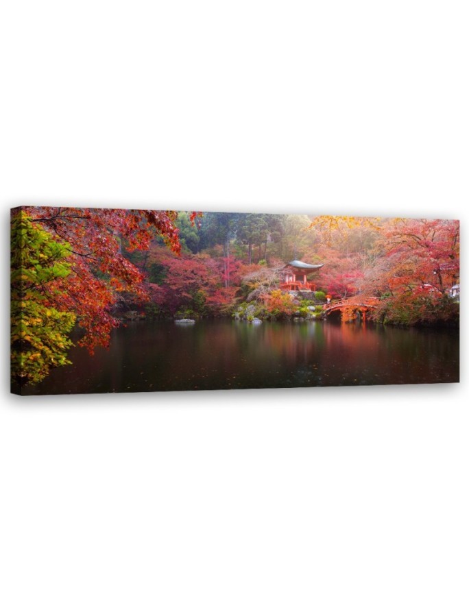 Bild auf Leinwand - Japanische Landschaft Natur | Feeby