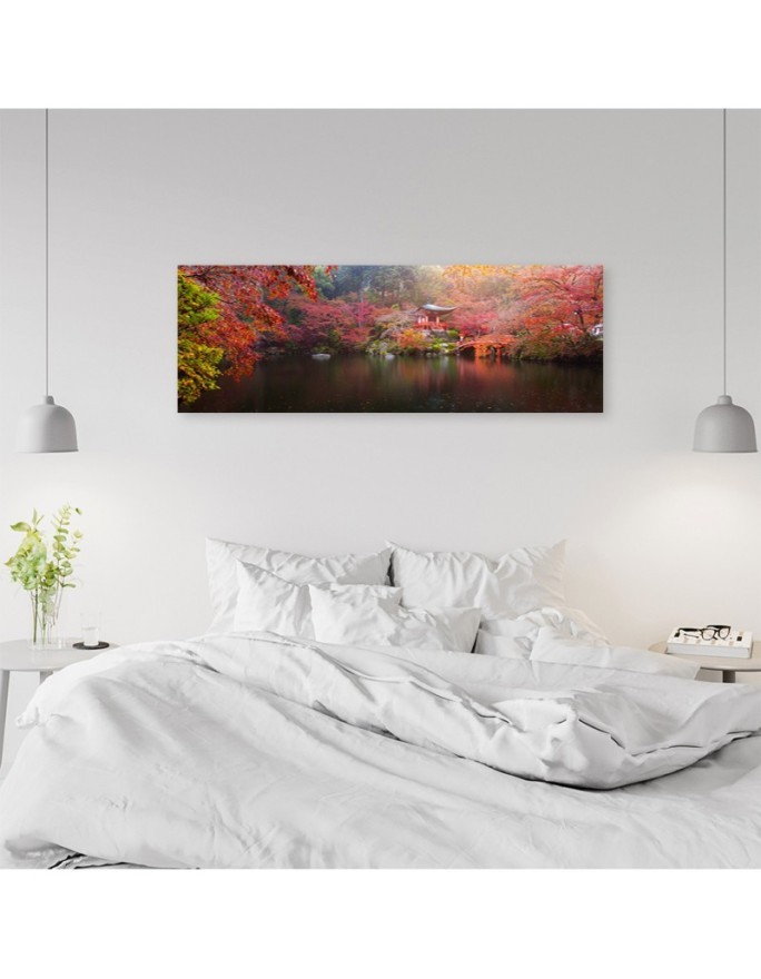 Japanese landscape nature - Modern painting for wall | FEEBY