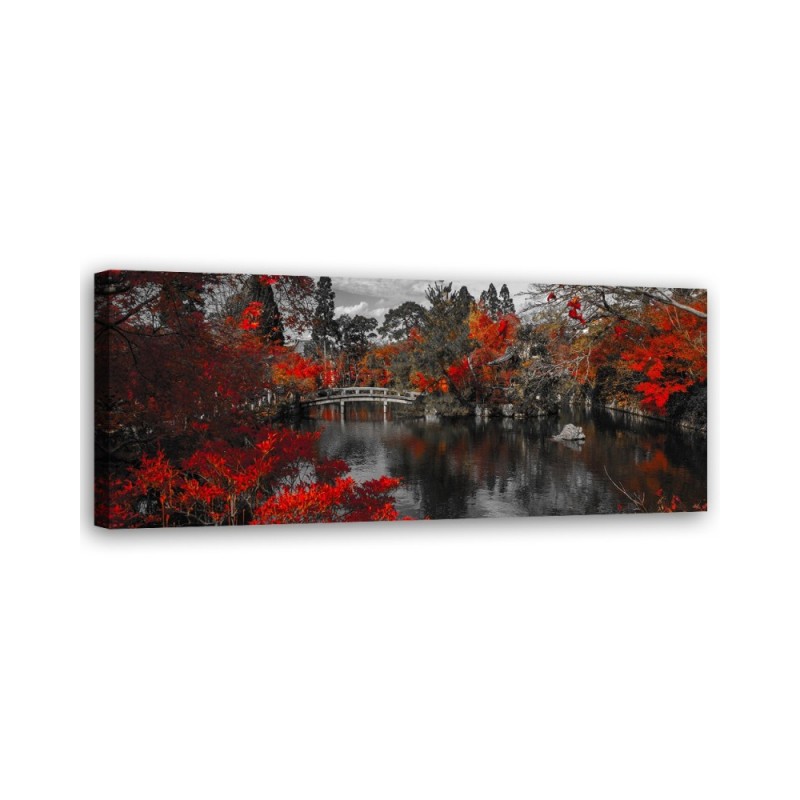 Bild auf Leinwand - Japan Garten | Feeby