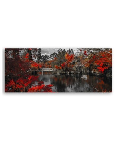 Bild auf Leinwand - Japan Garten | Feeby