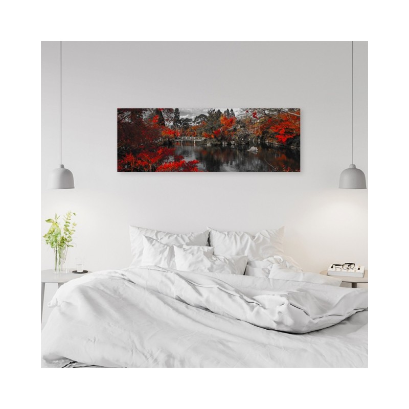 Bild auf Leinwand - Japan Garten | Feeby