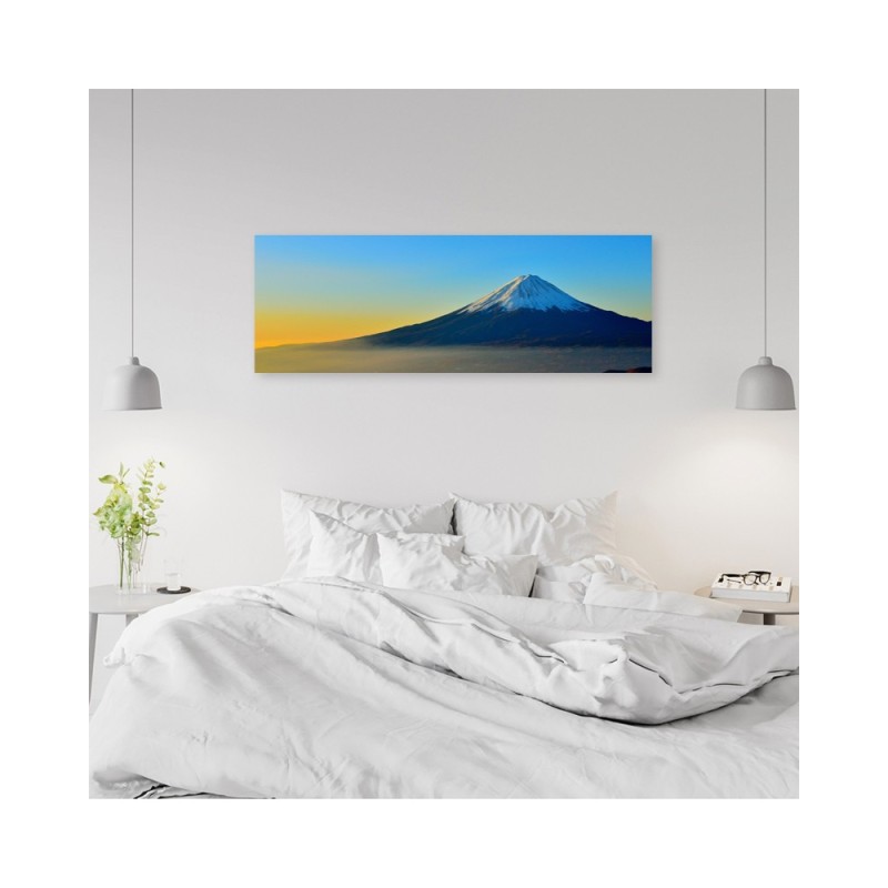 Wandbild für Wohnzimmer - Berg Fuji | Feeby