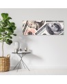 Zielone banknoty - Obraz drukowany na płótnie | Feeby.pl