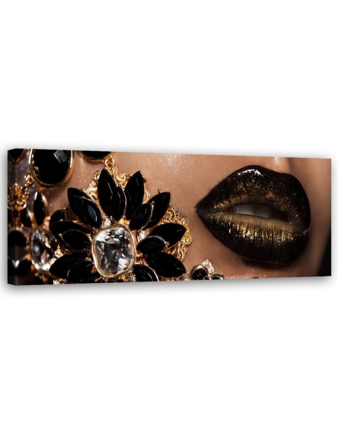 Black lips - Decorative painting | FEEBY
