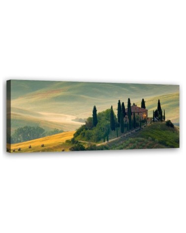 Natural landscape tuscany - Canvas print for the bedroom | FEEBY