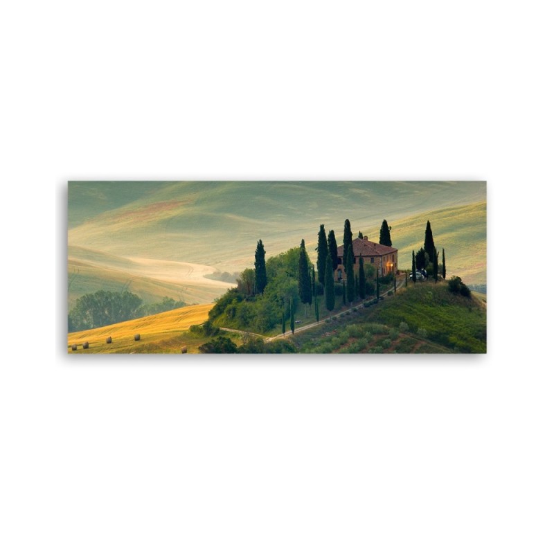 Bild auf Leinwand - Naturlandschaft Toskana | Feeby