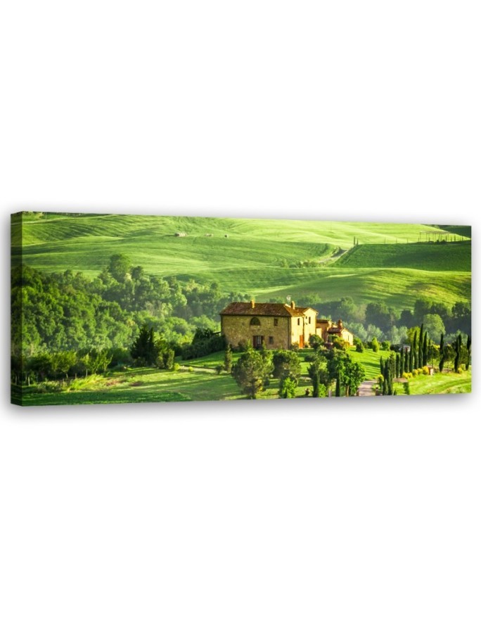 Leinwandbild - Landschaft der Toskana | Feeby