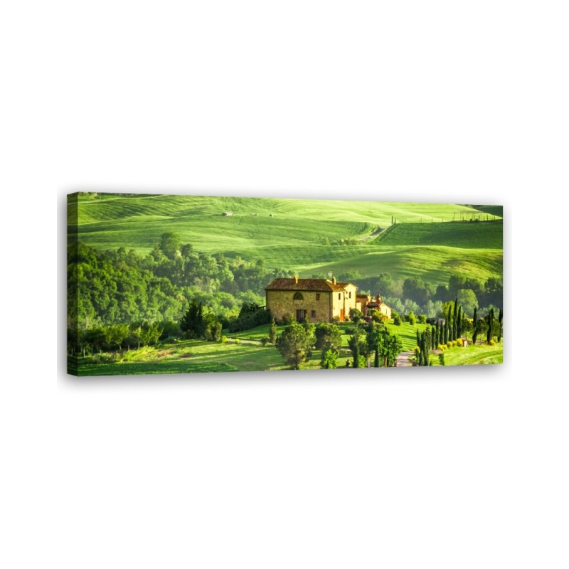 Leinwandbild - Landschaft der Toskana | Feeby
