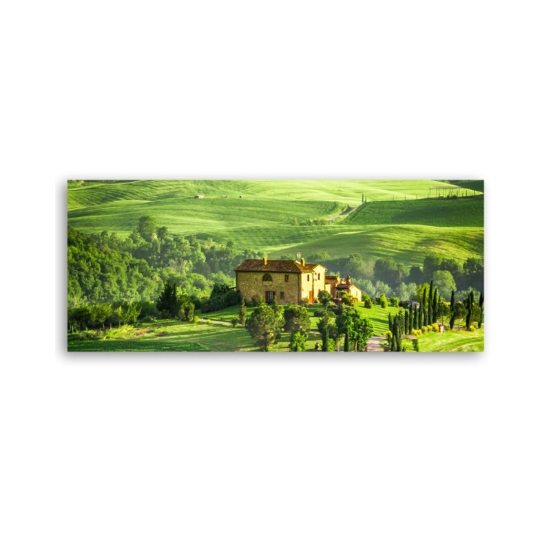 Leinwandbild - Landschaft der Toskana | Feeby