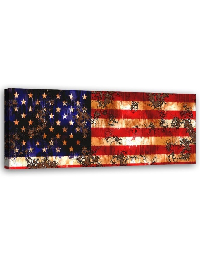 Bild auf Leinwand - US-Flagge | Feeby