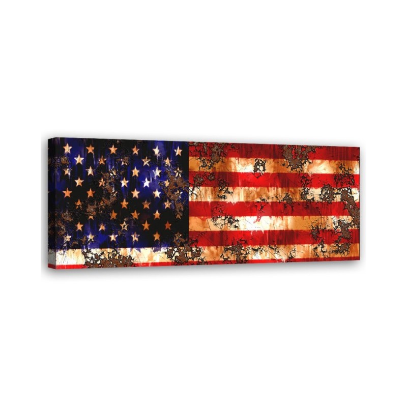 Bild auf Leinwand - US-Flagge | Feeby
