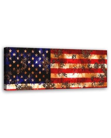 Bild auf Leinwand - US-Flagge | Feeby
