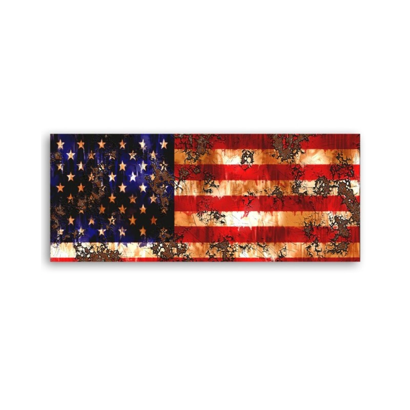 Bild auf Leinwand - US-Flagge | Feeby
