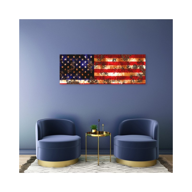 Bild auf Leinwand - US-Flagge | Feeby
