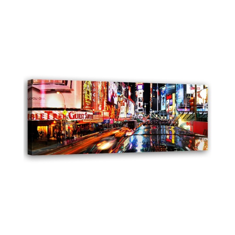 Leinwandbild - Lichter am Times Square | Feeby