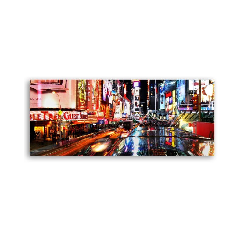 Leinwandbild - Lichter am Times Square | Feeby