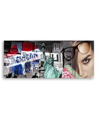 Modernes Wandbild - Collage New York | Feeby