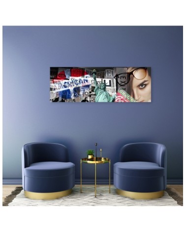 Modernes Wandbild - Collage New York | Feeby