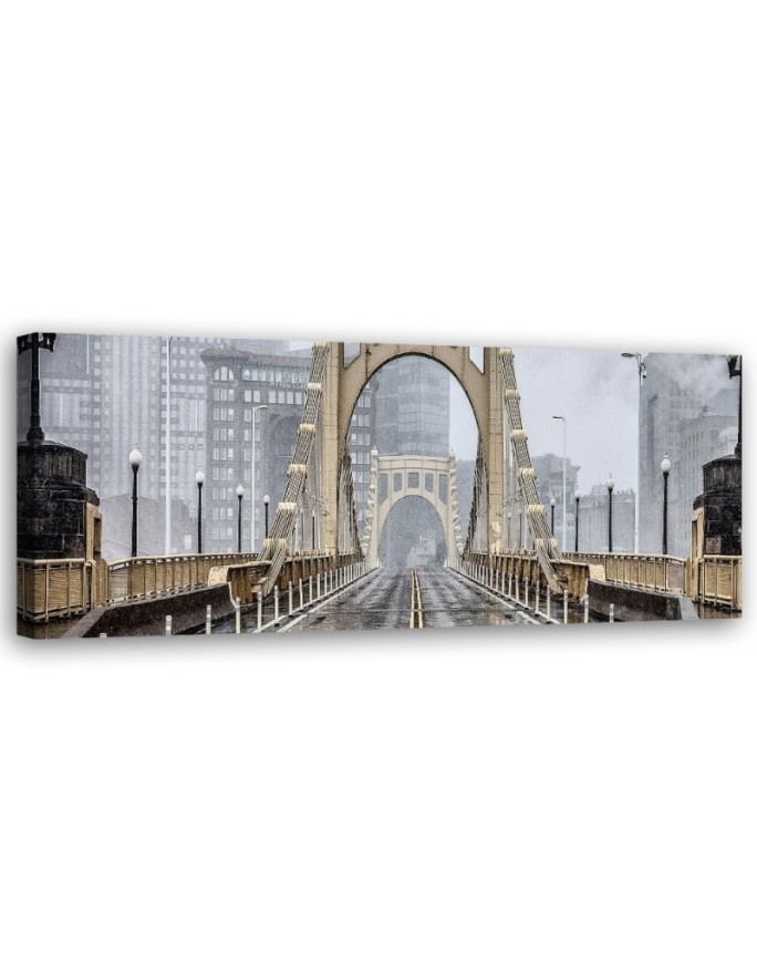 Leinwandbild - Brooklyn-Brücke NY | Feeby