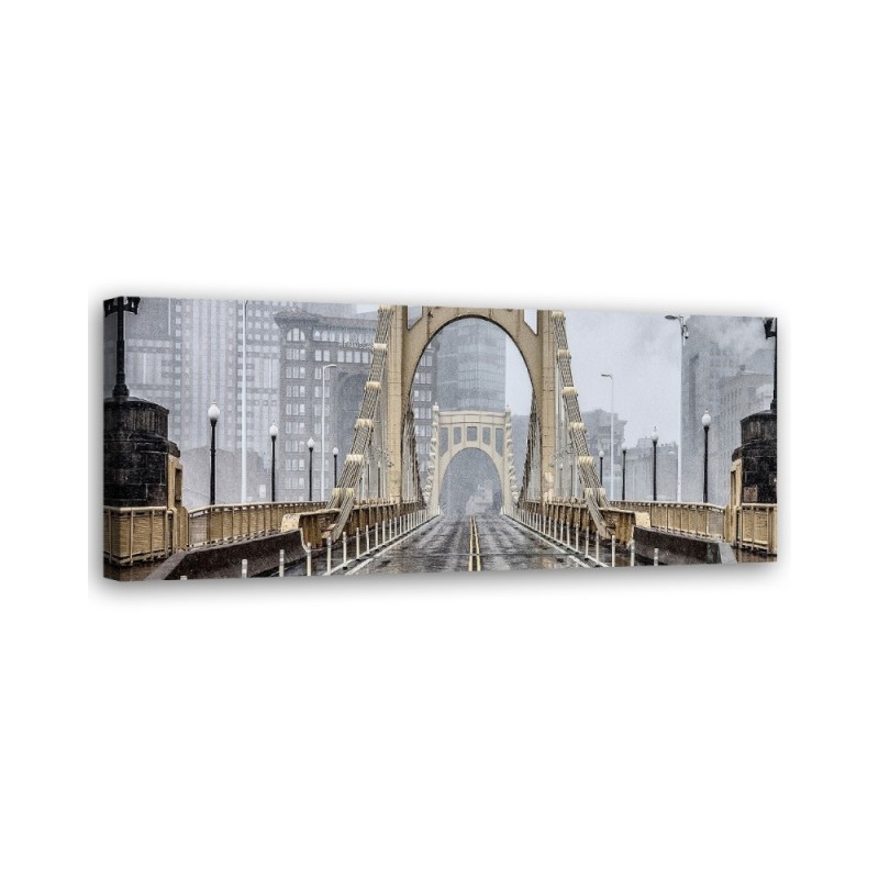 Leinwandbild - Brooklyn-Brücke NY | Feeby