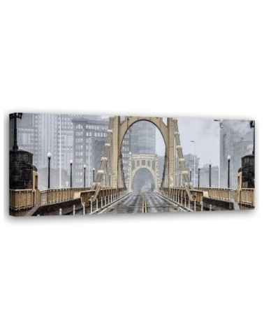 Leinwandbild - Brooklyn-Brücke NY | Feeby