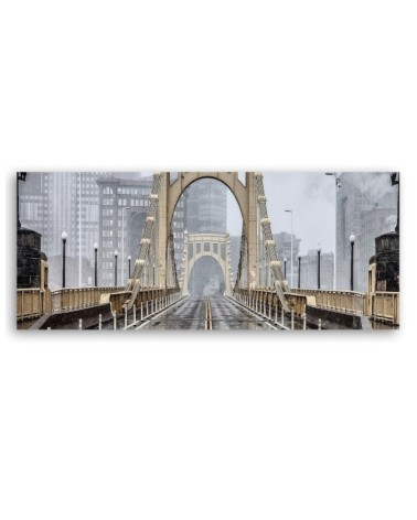 Leinwandbild - Brooklyn-Brücke NY | Feeby