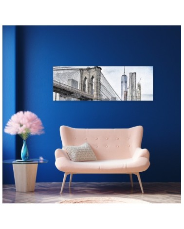 Bild auf Leinwand - Brooklyn-Brücke | Feeby