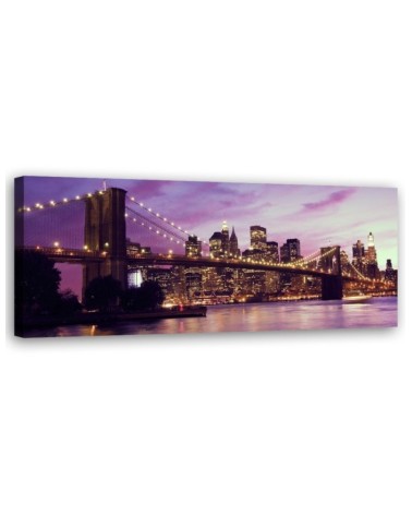 Brooklyn bridge violet - Interior design picture | FEEBY