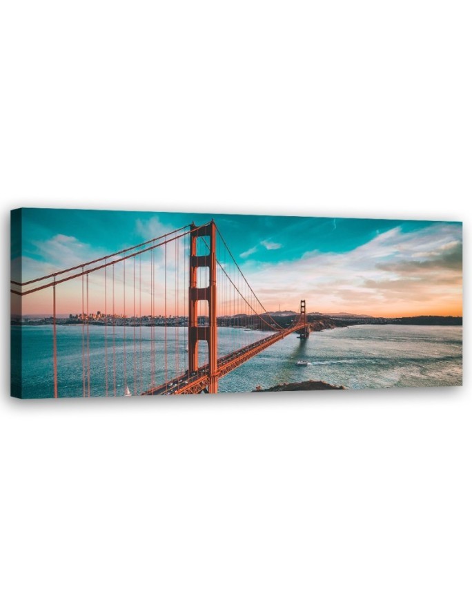 Most Golden Gate - Obraz na płótnie | Feeby.pl