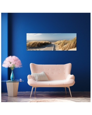 Dekoratives Leinwandbild - Stranddünen am Meer | Feeby