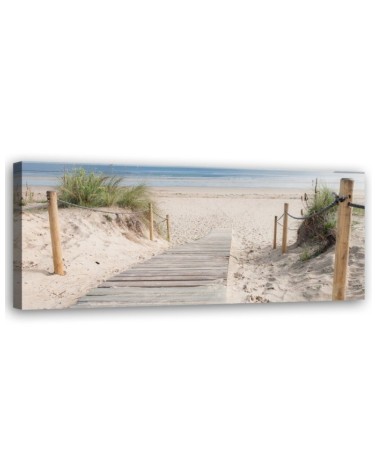 Modernes Wandbild - Weg zum Strand | Feeby